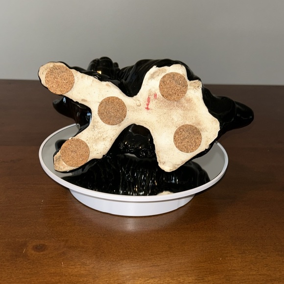 Mid Century Modern Black Scottish Terrier Planter, Excellent Condition Vintage - Picture 4 of 9